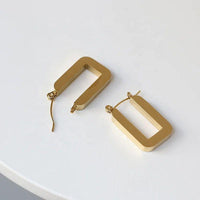 Gold Plated Hoop Earrings for Women – Classic, Lightweight & Trendy Fashion Jewelry