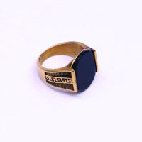 1 Pc Men's Turkish Design Resin Polish Ring